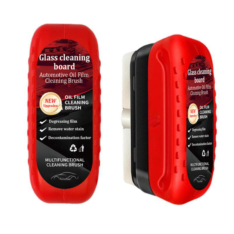 Perie Multifuncțională pentru Curățare Parbriz Auto, Rezervor 120ml, Îndepărtare Peliculă Ulei și Pete de Apă