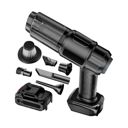 Aspirator Auto Portabil OKBOONS 48V, Fără Fir, Acumulator Li-Ion, Putere Mare de Aspirare și Accesorii Incluse