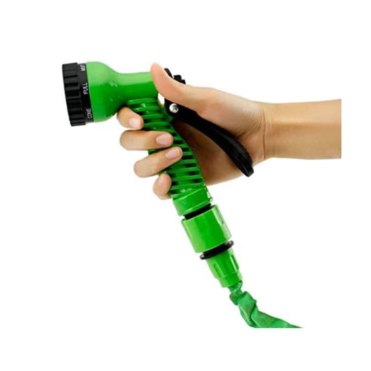 Furtun de Grădină Extensibil 30m, Magic Hose, Pistol cu 7 Funcții Inclus, Tehnologie Anti-Răsucire