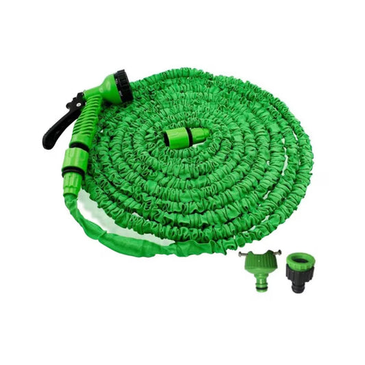 Furtun de Grădină Extensibil 60m, Magic Hose, Pistol Profesional cu 7 Funcții, Anti-Răsucire