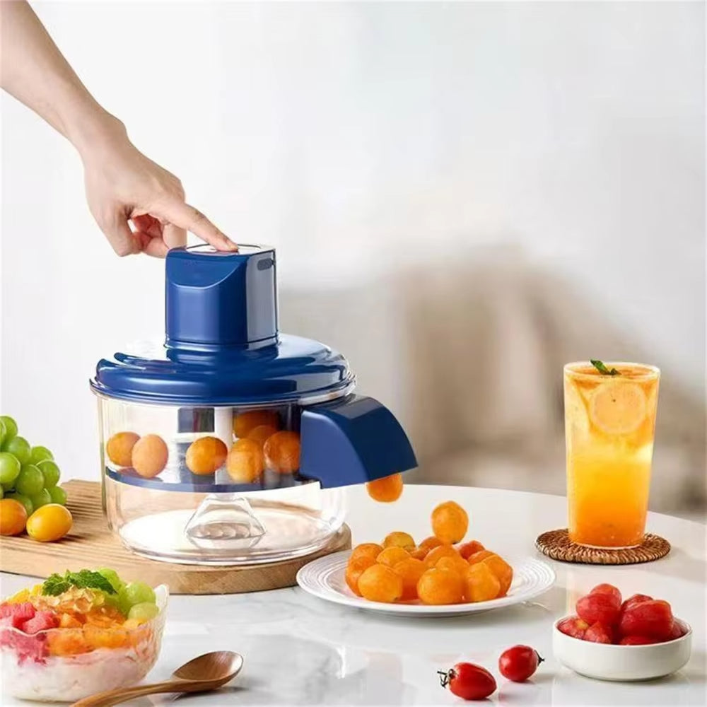 MasterPeel Pro | Robot Electric Inteligent pentru Decoijre Rapidă, Curățare Automată Fructe și Legume, Ediție Blue Sapphire