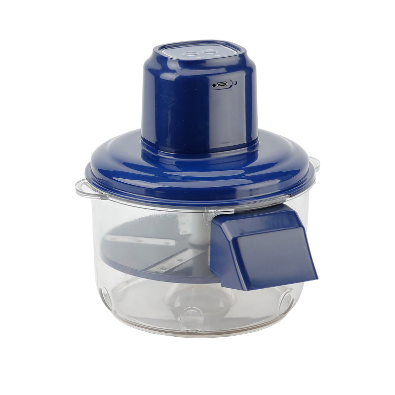 MasterPeel Pro | Robot Electric Inteligent pentru Decoijre Rapidă, Curățare Automată Fructe și Legume, Ediție Blue Sapphire