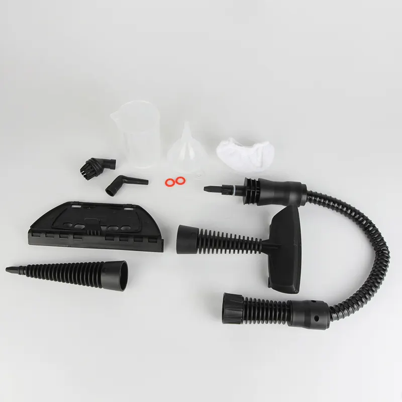 Pistol de Curățat cu Aburi Presurizați SteamMaster, 1000W, Igienizare Eco-Frendly, 9 Accesorii incluse, Galben/Negru
