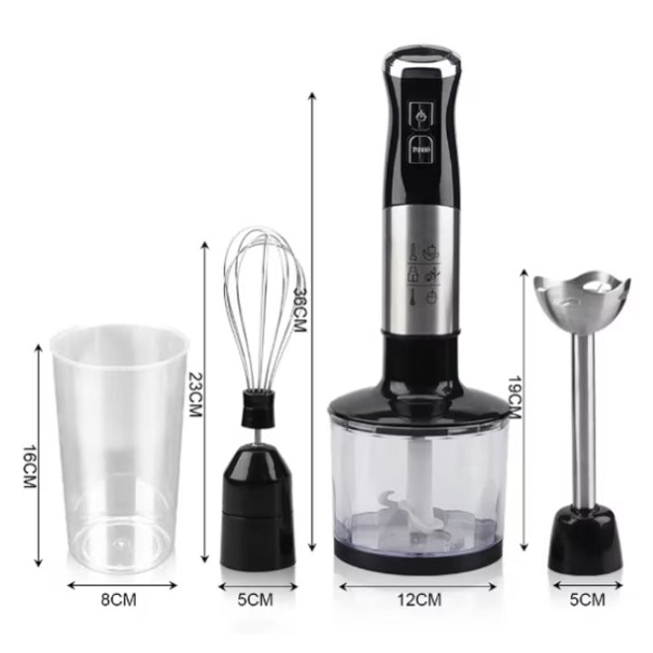 Blender Profesional SONYMAX PowerMix, 1500W, Vas 2L Ultra-Rezistent, Lame din Oțel Inoxidabil, 15 Viteze + Funcție Pulse, Zdrobire Gheață, Negru