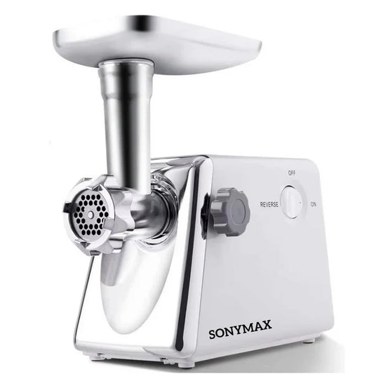 Mașină de Tocat Carne Electrică SONYMAX 2200W, Funcție Reverse, Accesorii Cârnați, Model SN4001