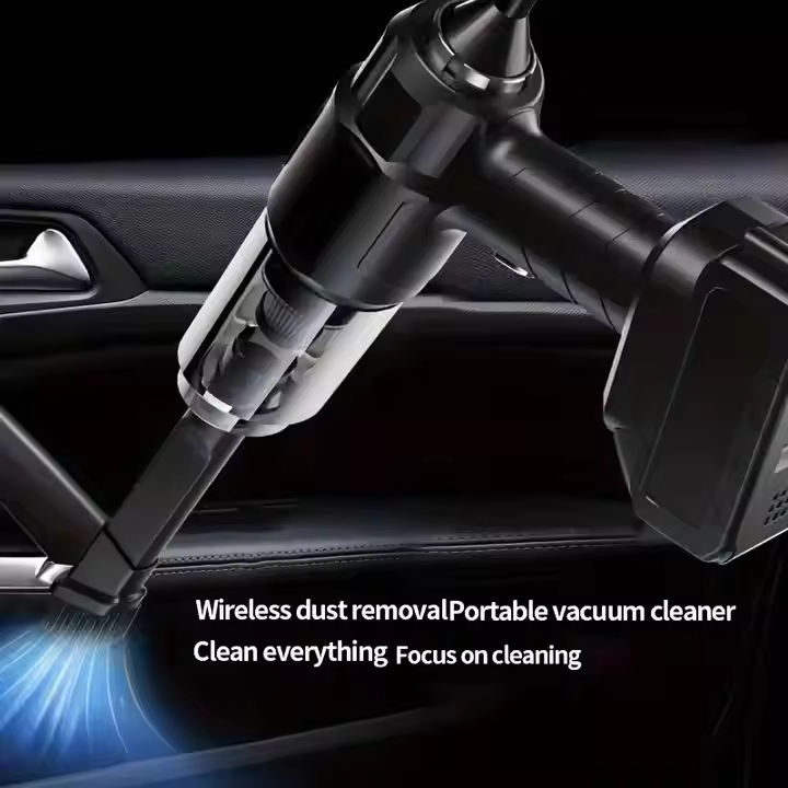 Aspirator Auto Portabil OKBOONS 48V, Fără Fir, Acumulator Li-Ion, Putere Mare de Aspirare și Accesorii Incluse