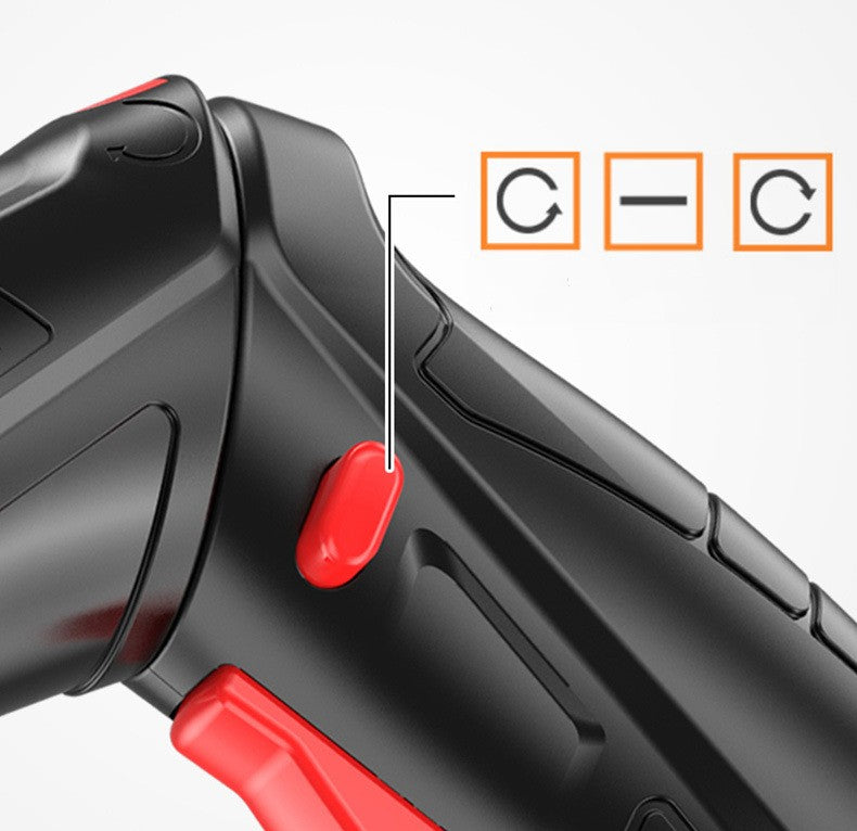 Set Șurubelniță Electrică Portabilă OKBOONS, 45 Accesorii, Reîncărcabilă USB, Prelungitor Flexibil și Geantă Transport