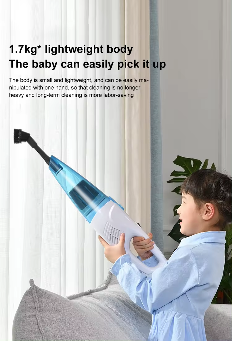 Aspirator Vertical 2-în-1 cu Fir, Putere 800W, Filtru HEPA Lavabil, Utilizare de Mână și Podea