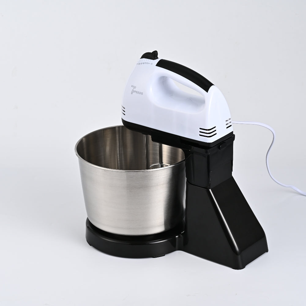 Mixer cu bol inox Yonsa YS-1033 alb 380W

Mixer de mana detasabil cu accesorii metalice de amestecare

Bol din otel inoxidabil capacitate 4 litri pentru mixer