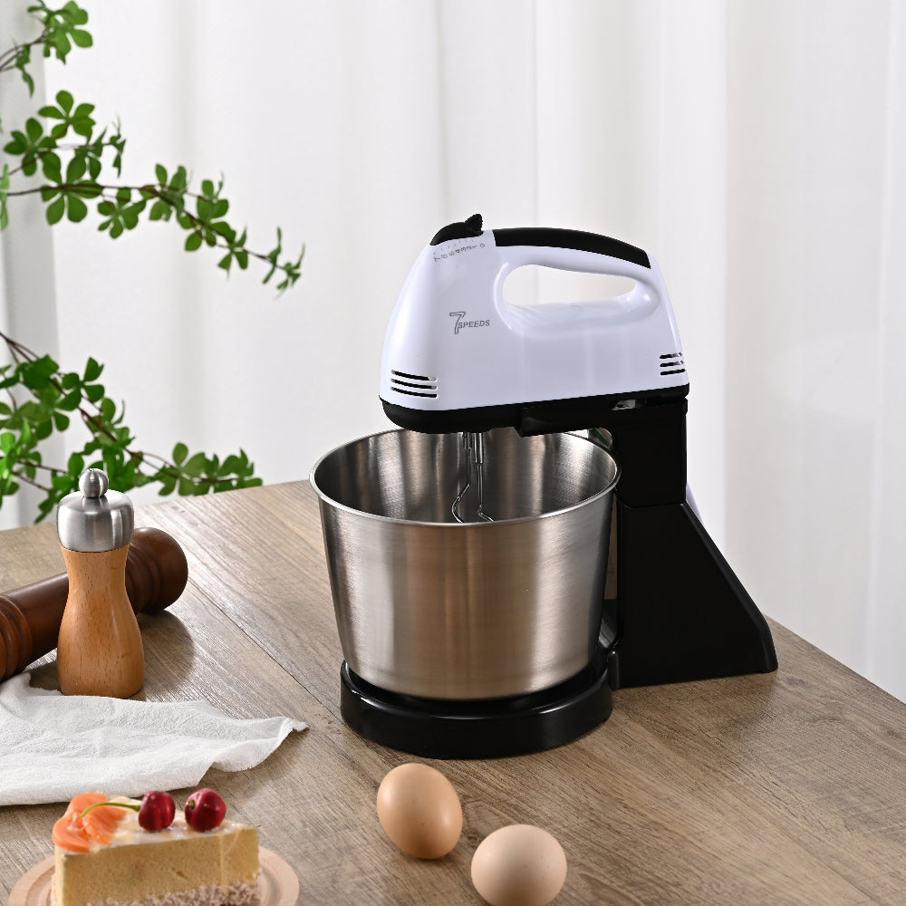 Mixer cu bol inox Yonsa YS-1033 alb 380W

Mixer de mana detasabil cu accesorii metalice de amestecare

Bol din otel inoxidabil capacitate 4 litri pentru mixer