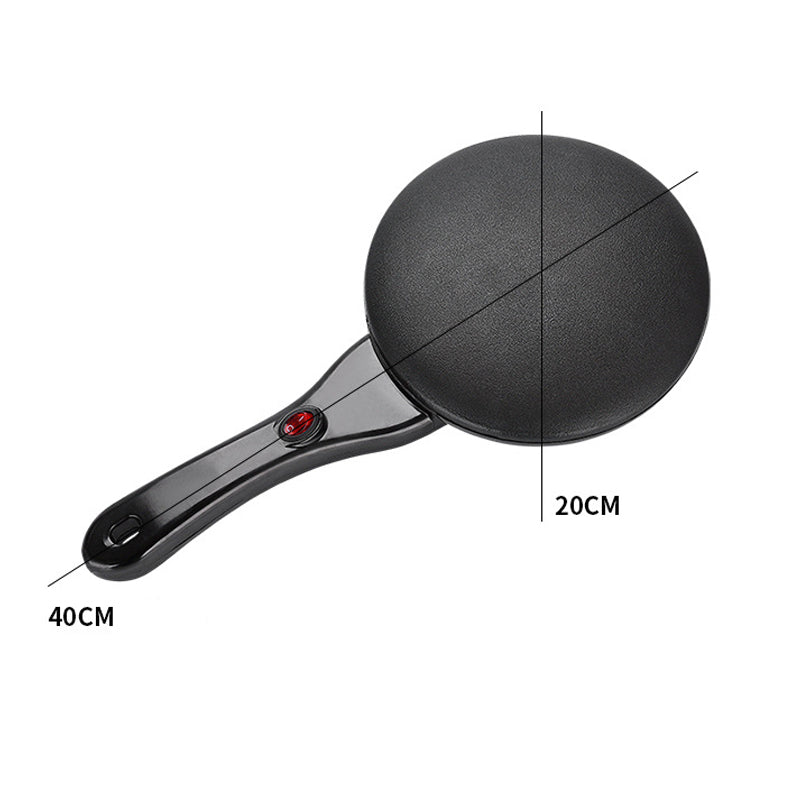 Aparat Electric pentru Clătite, Suprafață Antiaderentă, Include Bol și Tel, 600W