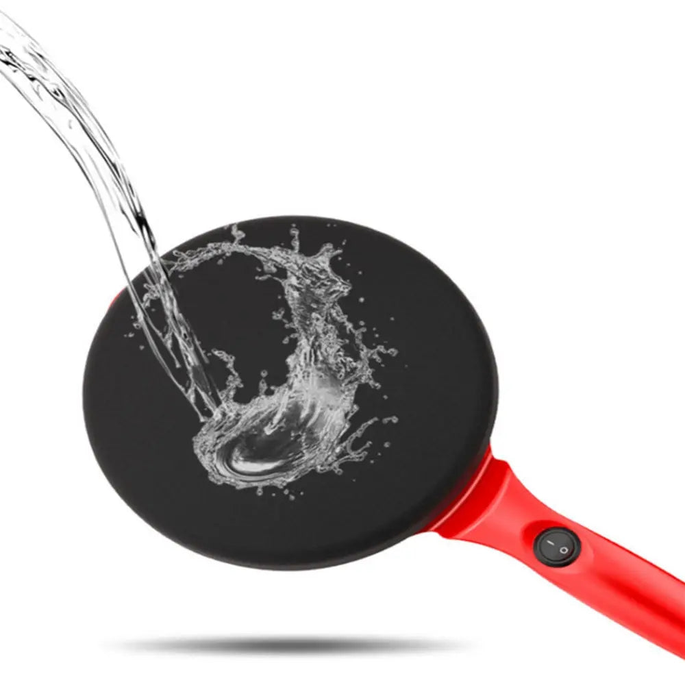Aparat Electric pentru Clătite, Suprafață Antiaderentă, Include Bol și Tel, 600W