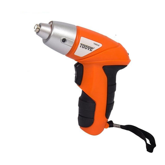 Șurubelniță Electrică TuoYE, Set 45 Piese, Acumulator 4.8V, Accesorii și Geantă Transport