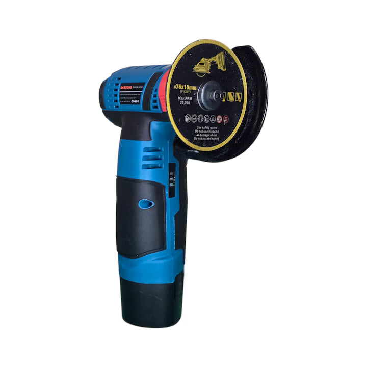 Set Unelte Electrice OKBOONS, Mașină de Găurit și Polizor Unghiular (Flex), 2 Acumulatori 48V, Accesorii Incluse