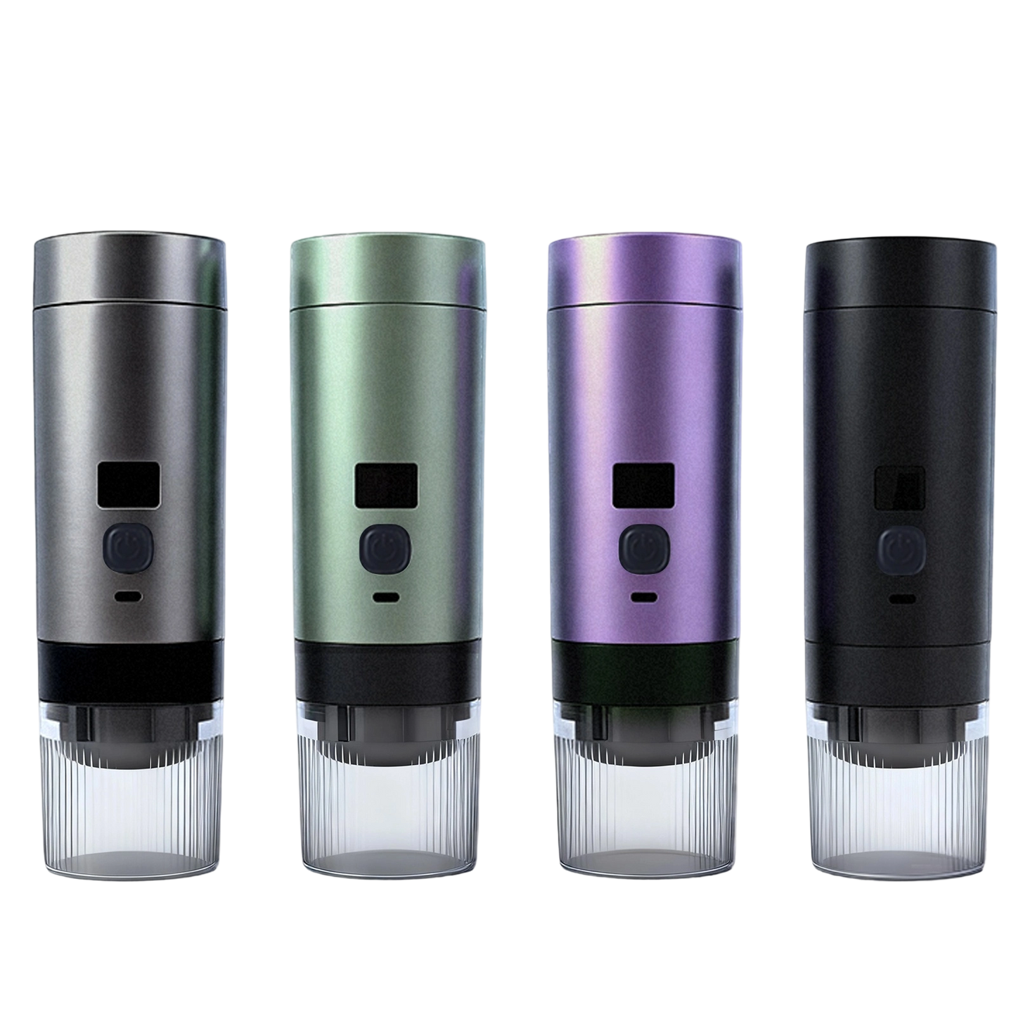 Espressor Portabil 3-în-1, Compatibil Capsule Nespresso/Dolce Gusto și Cafea Măcinată, Ecran Digital Temperatură, 15-19 Bar, Utilizare Acasă/Mașină