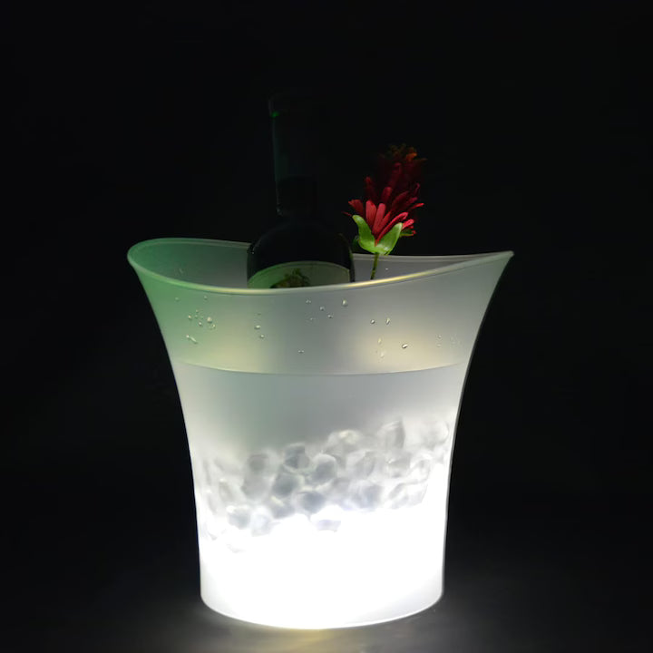 Frapieră Premium PartyGlow, Capacitate 5L, Iluminare LED RGB cu Schimbare Automată a Culorilor, Design Ergonomic, Ideale pentru Petreceri și Evenimente