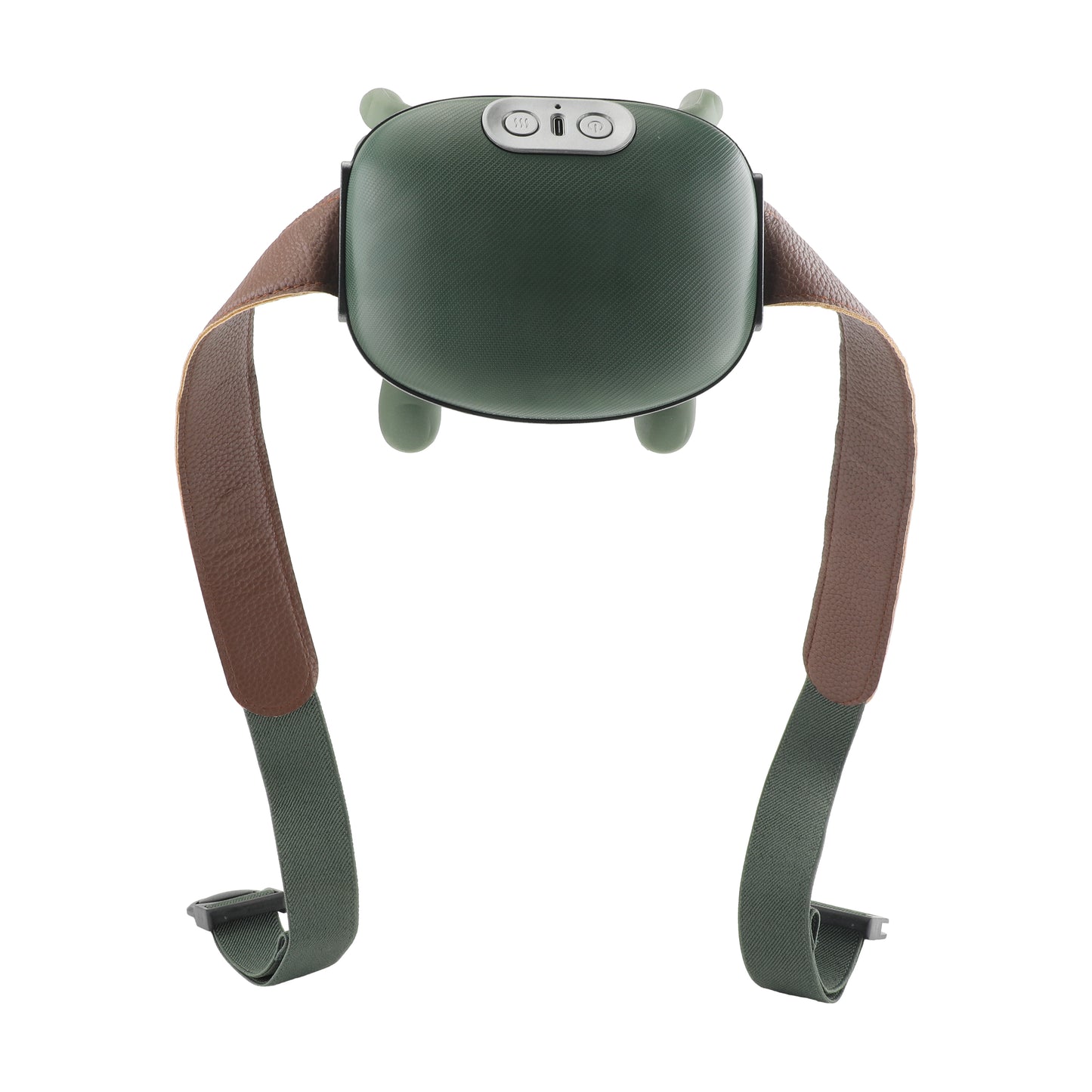 Aparat de Masaj Cervical 4D Shiatsu, Multifuncțional, Încălzire Infraroșu 45°C, 3 Intensități, Wireless, Autonomie 70 min, Ergonomic pentru Gât, Umeri și Spate