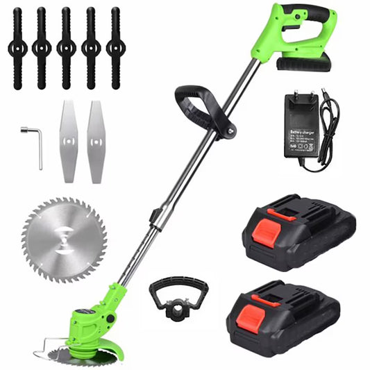 Motocoasa electrica 48V, 4000 mAh, 18000 RPM, cu acumulatori