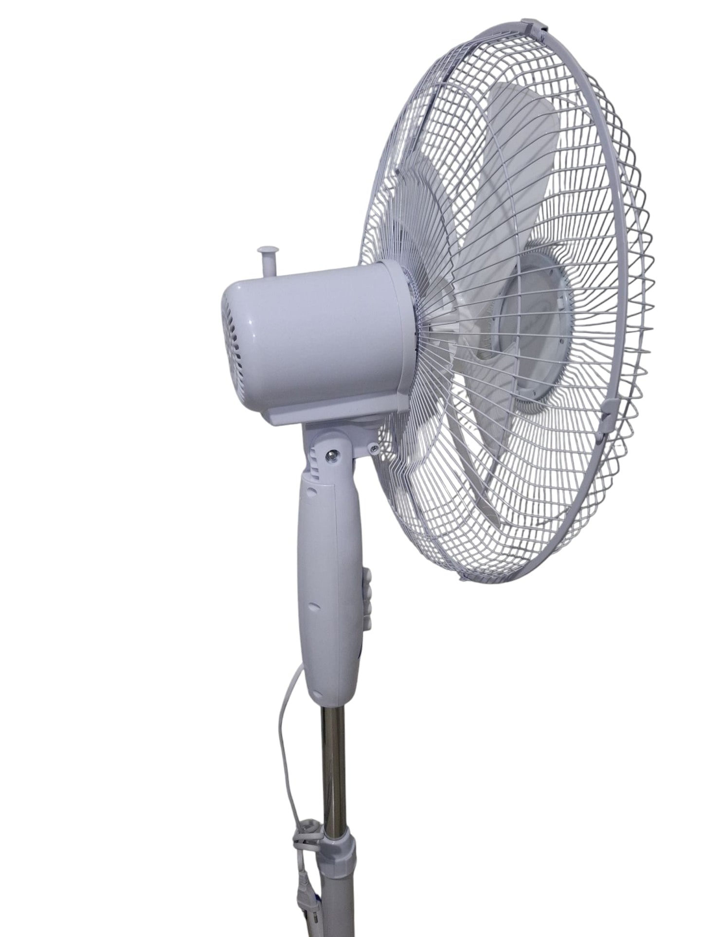 Ventilator cu picior, 40 W, ALB, diametru 40 cm, PACHET 4 BUCATI