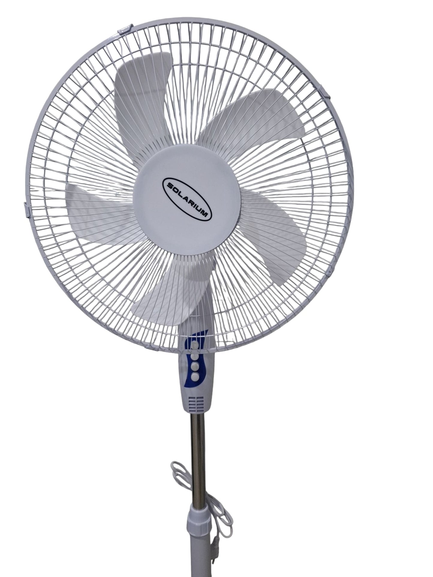 Ventilator cu picior, 40 W, ALB, diametru 40 cm, PACHET 4 BUCATI