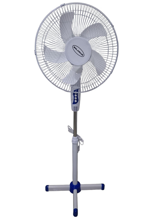 Ventilator cu picior, 40 W, ALB, diametru 40 cm, PACHET 4 BUCATI