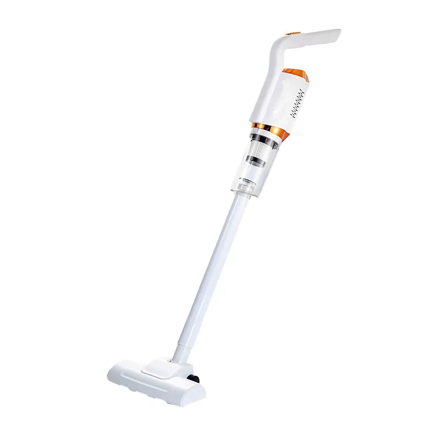 Aspirator Vertical și Auto 2-în-1, Fără Fir, 4500Pa, 45W, Încărcare Rapidă, Alb/Portocaliu